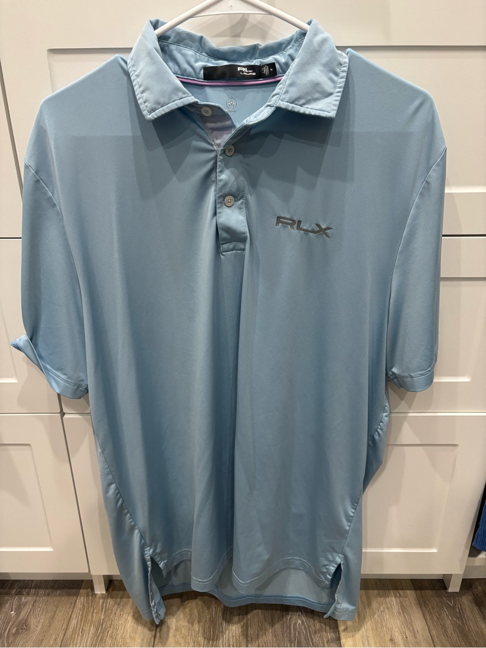 Ralph Lauren RLX Light Blue Men's Performance Polo